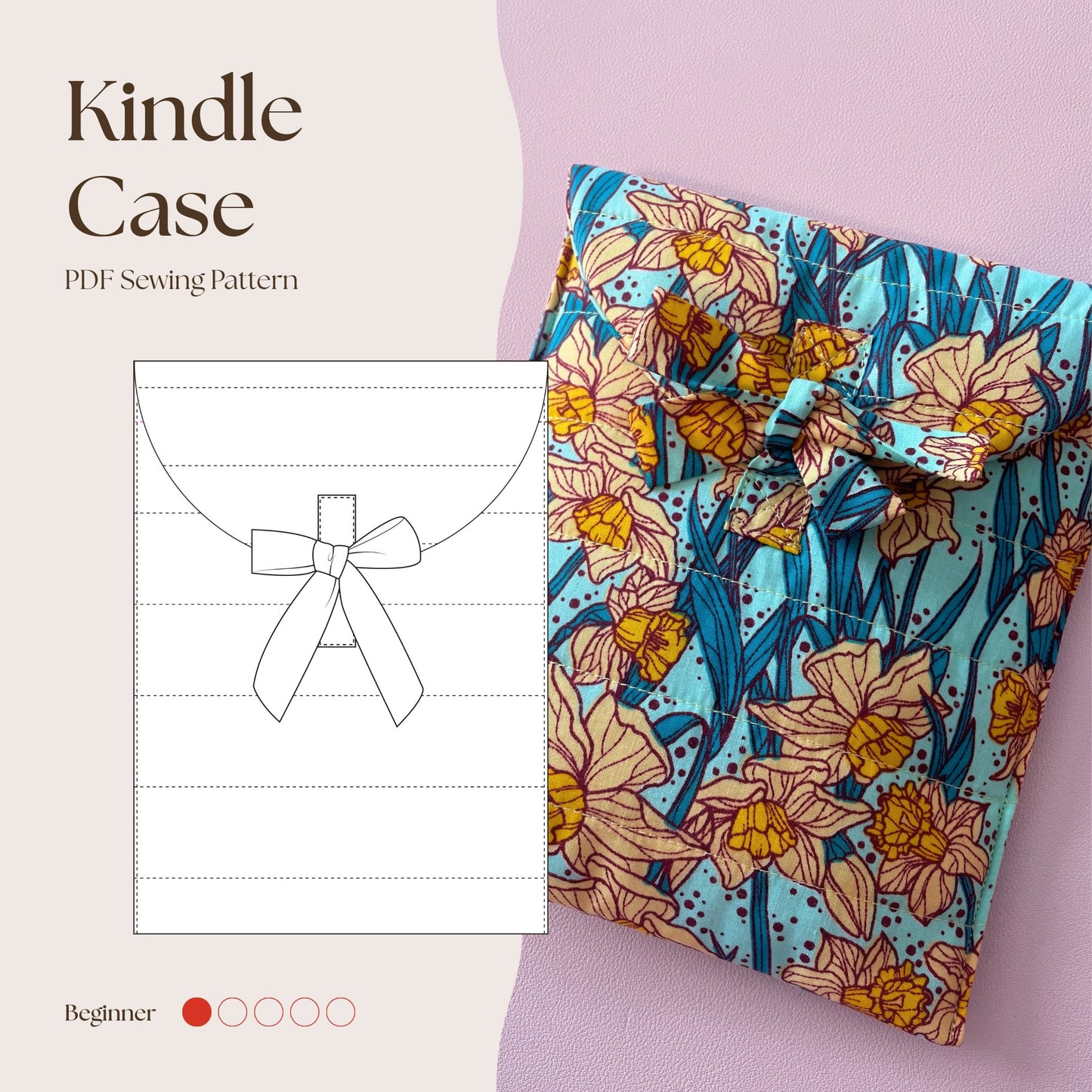 Kindle Case PDF Sewing Pattern