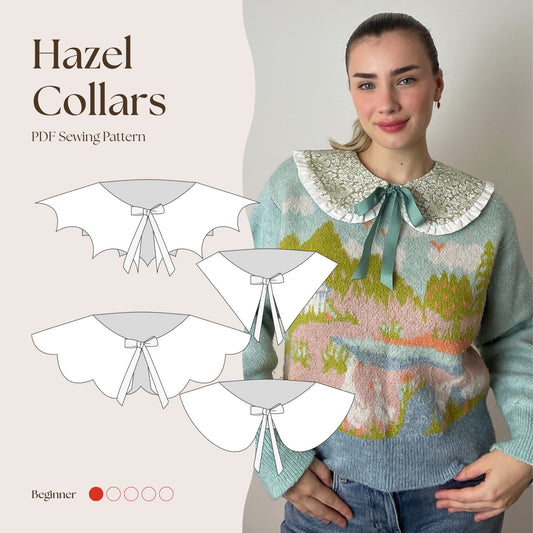 Hazel Collars PDF Sewing Pattern