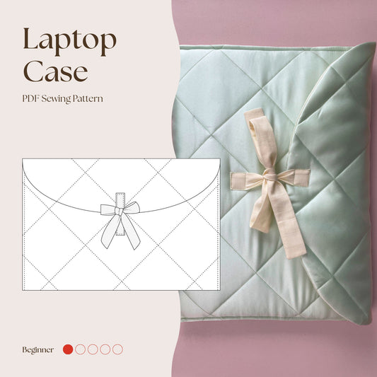 Laptop Case PDF Sewing Pattern