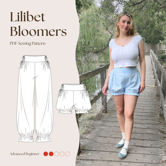 Lilibet Bloomers PDF Sewing Pattern