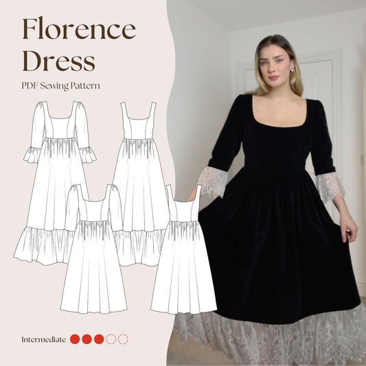 Florence Dress PDF Sewing Pattern