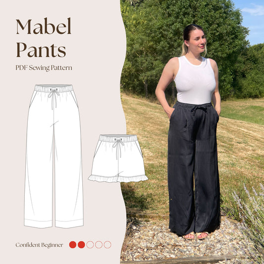 Mabel Pants PDF Sewing Pattern