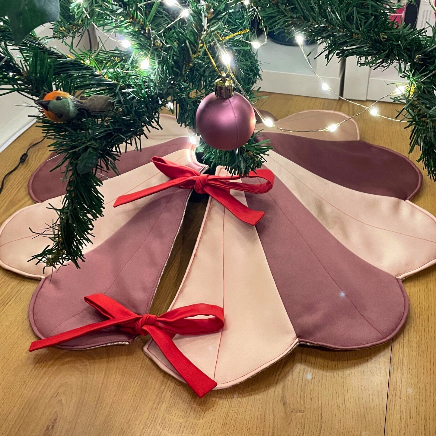 Mini Noël Tree Skirt  PDF Sewing Pattern