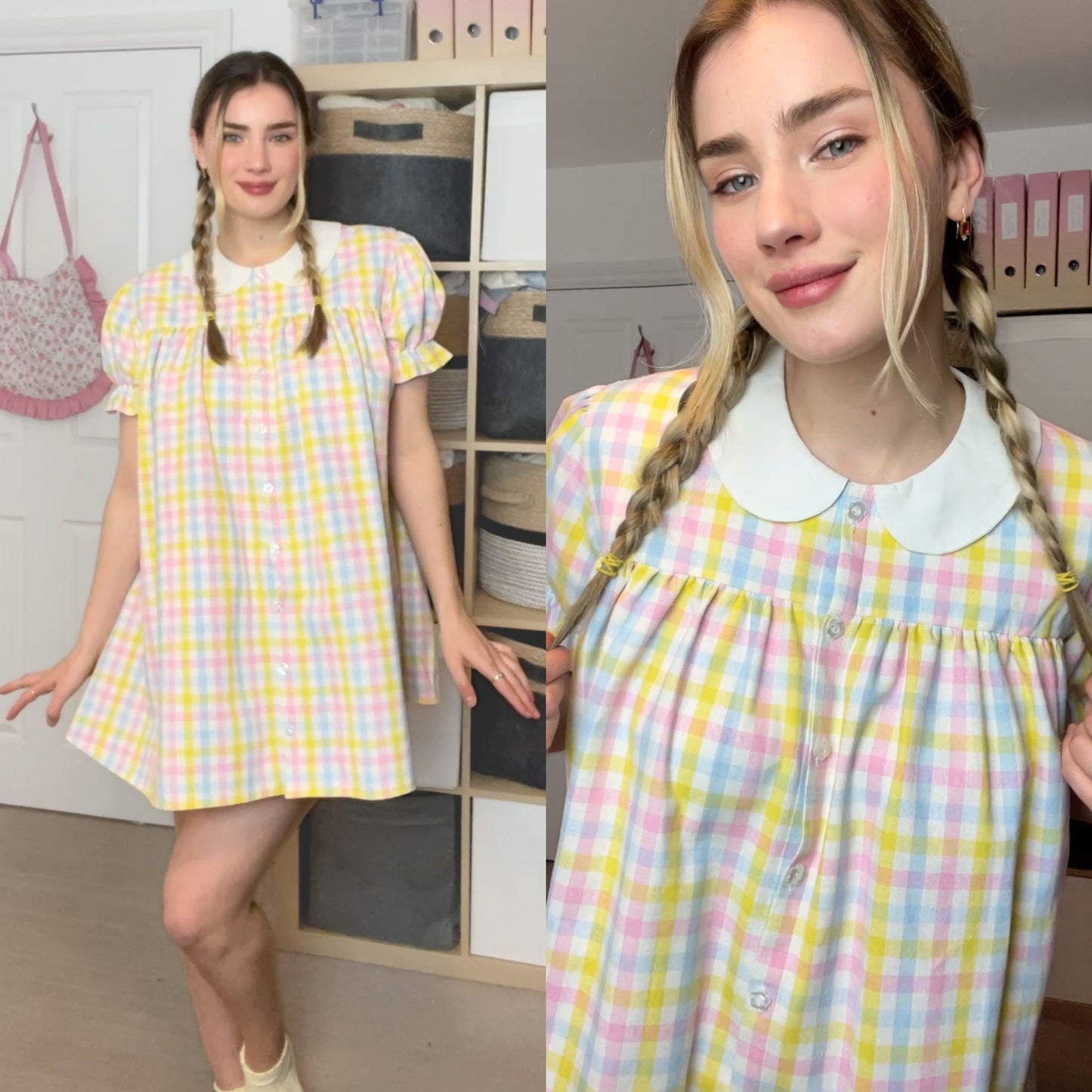 Cecily Blouse & Babydoll PDF Sewing Pattern