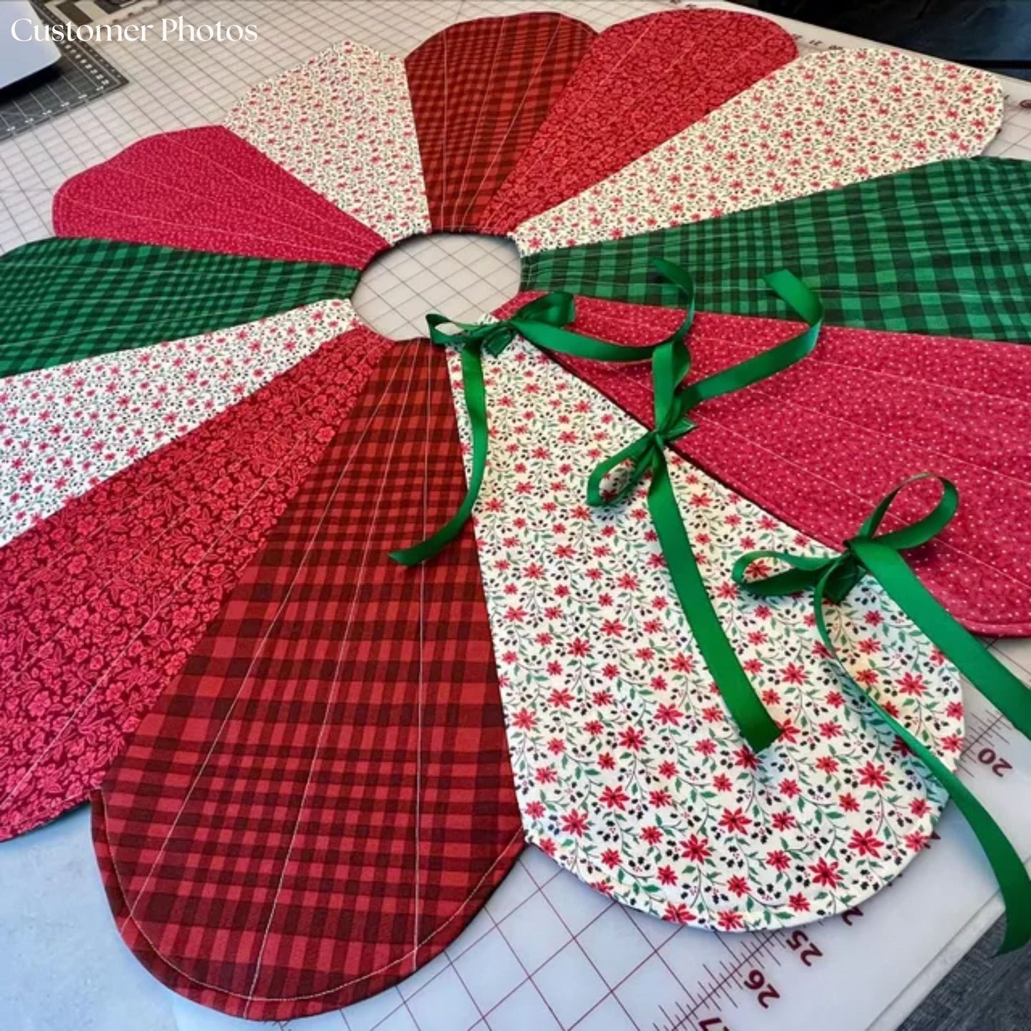 Noël Tree Skirt PDF Sewing Pattern