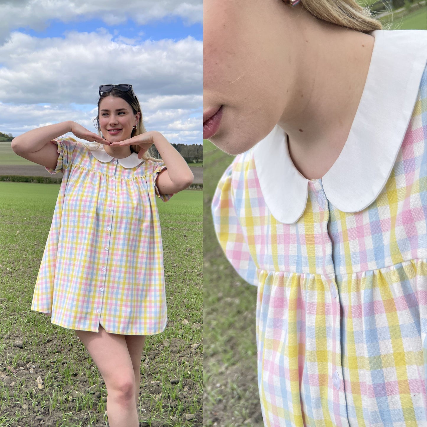 Cecily Blouse & Babydoll PDF Sewing Pattern