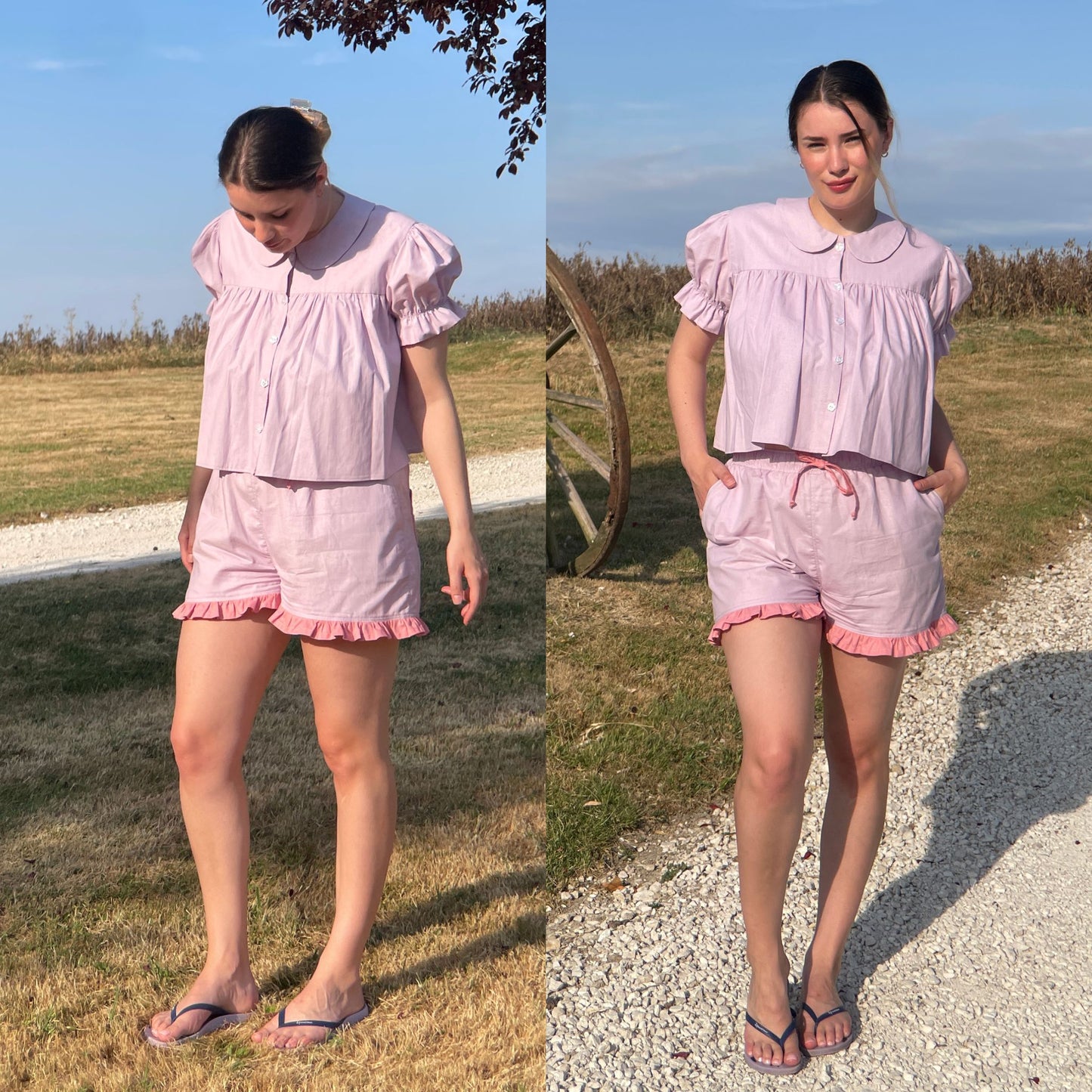 Cecily Blouse & Babydoll PDF Sewing Pattern