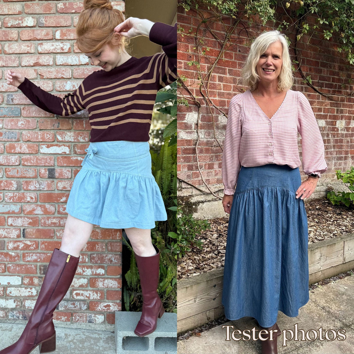 Celia Skirt PDF Sewing Pattern
